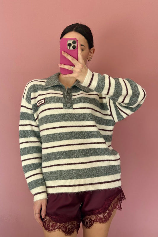 Maglione righe