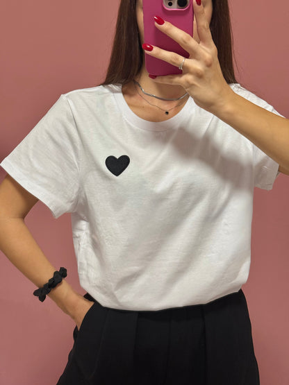T-shirt cuore