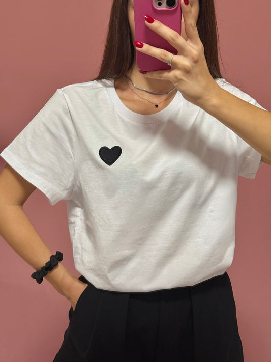 T-shirt cuore
