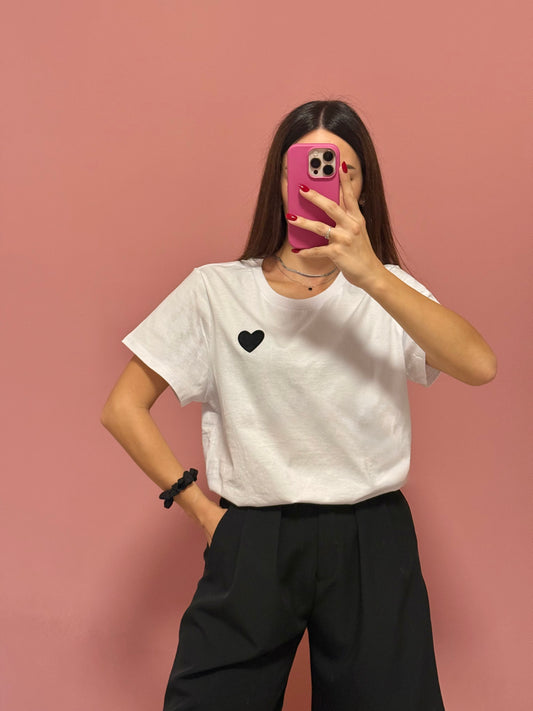T-shirt cuore