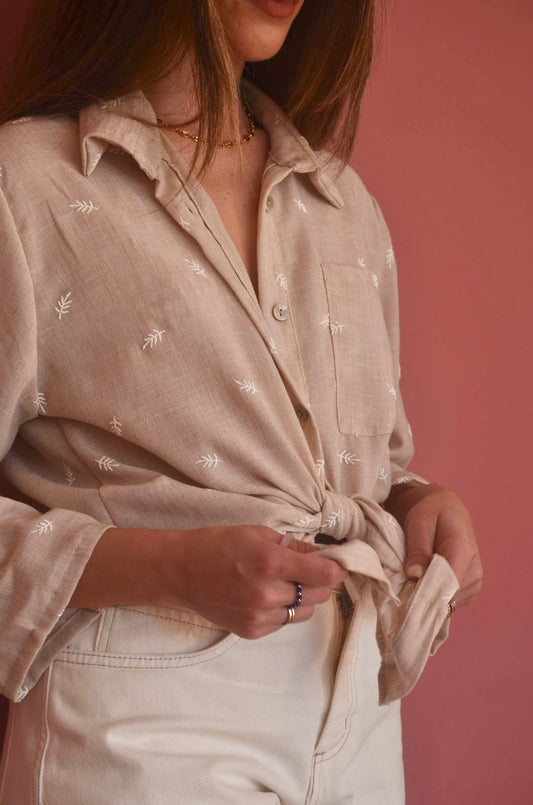 Camicia ricamo