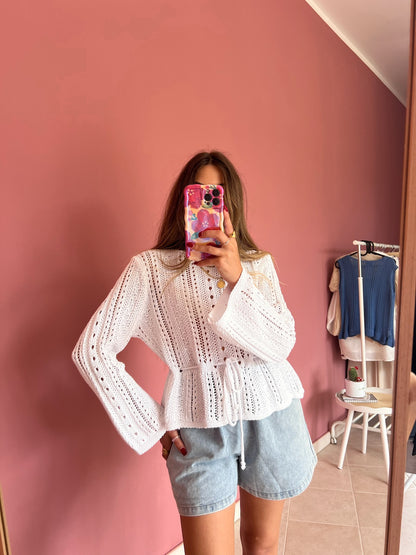 Blusa traforata