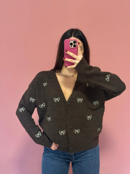 Cardigan fiocchi cacao