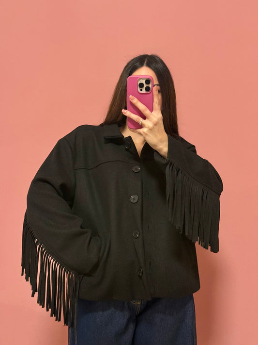 Cappotto frange