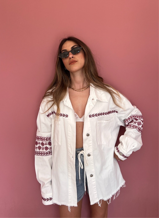 Camicia ricami