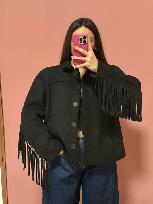 Cappotto frange