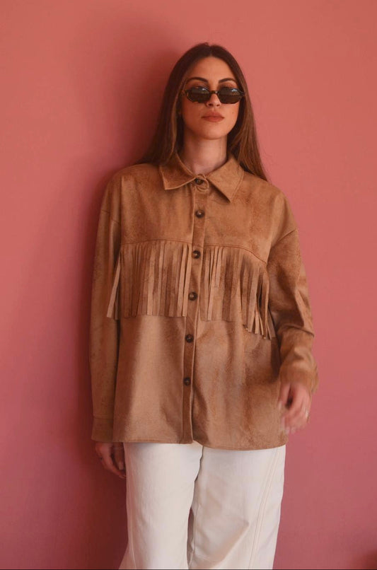 Camicia suede