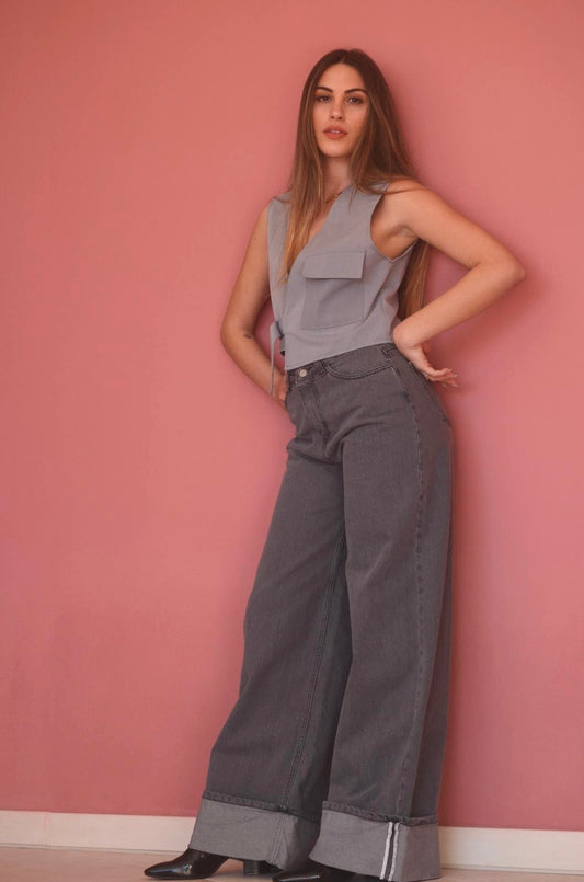 Jeans wide leg